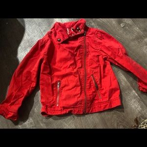 Red dress jacket
